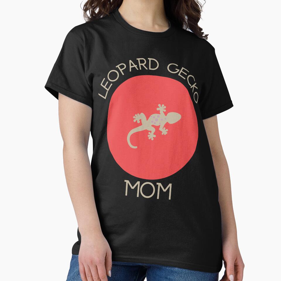 Funny Leopard Gecko Pet - Leopard Gecko Mom by SenGift T-Shirts, Hoodie, Sweatshirt | BlankRebels.com (Image 2)
