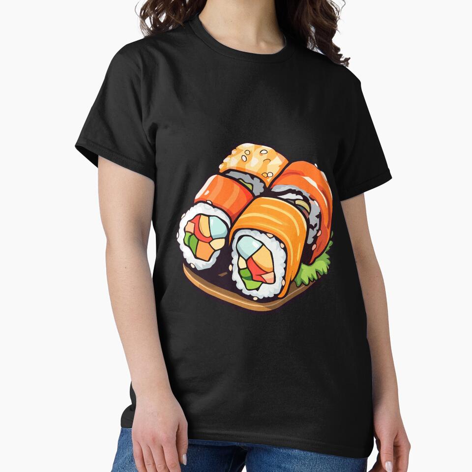"Tasty Sushi Vibes" by FLOWER--ART