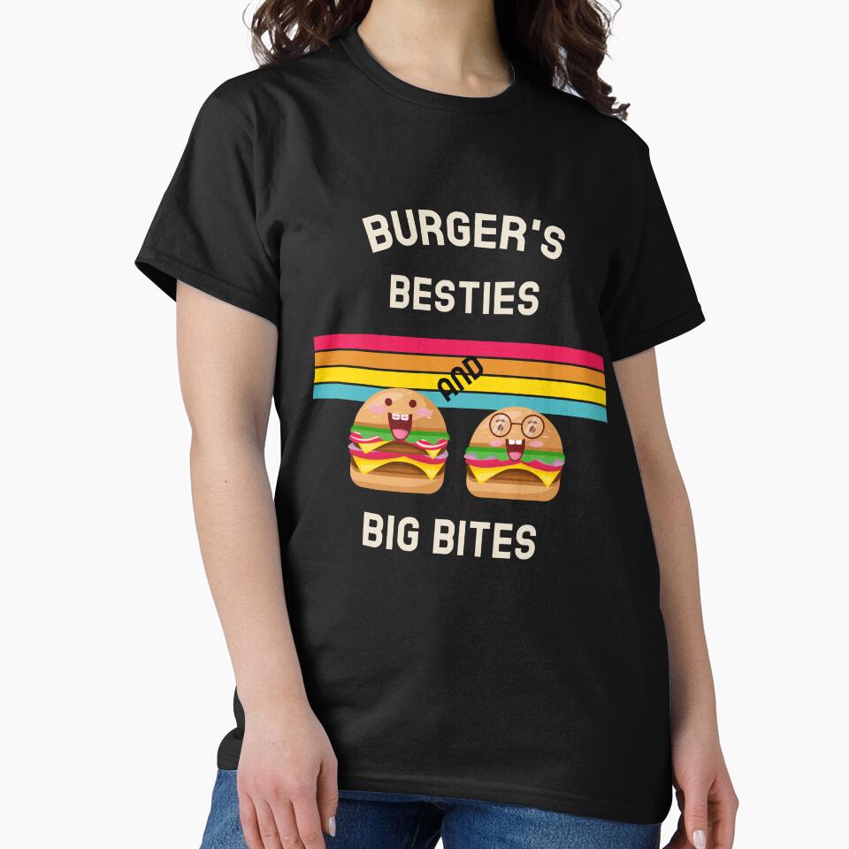 Burger's Besties and Big Bites by AKreation T-Shirts, Hoodie, Sweatshirt | BlankRebels.com (Image 2)