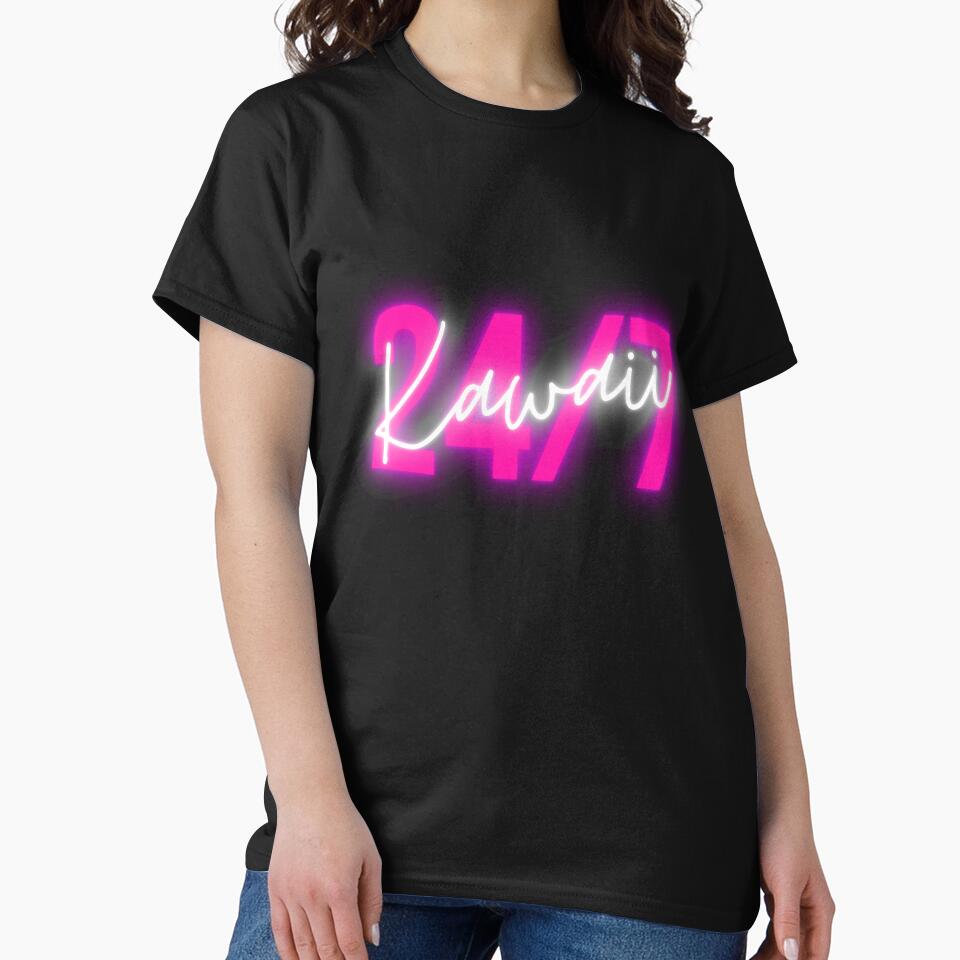 Kawaii 24/7 by KawaiiForAll T-Shirts, Hoodie, Sweatshirt | BlankRebels.com (Image 2)