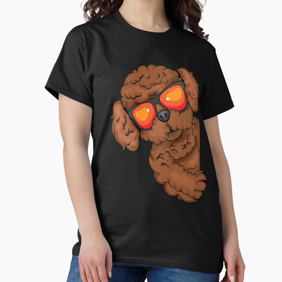 Poodle Dog Lover Women Dow Owner Goldendoodle by DSWShirts