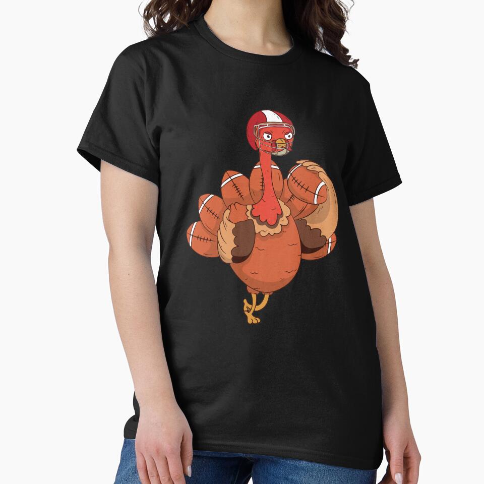 football thanksgiving by zaher97 T-Shirts, Hoodie, Sweatshirt | BlankRebels.com (Image 2)