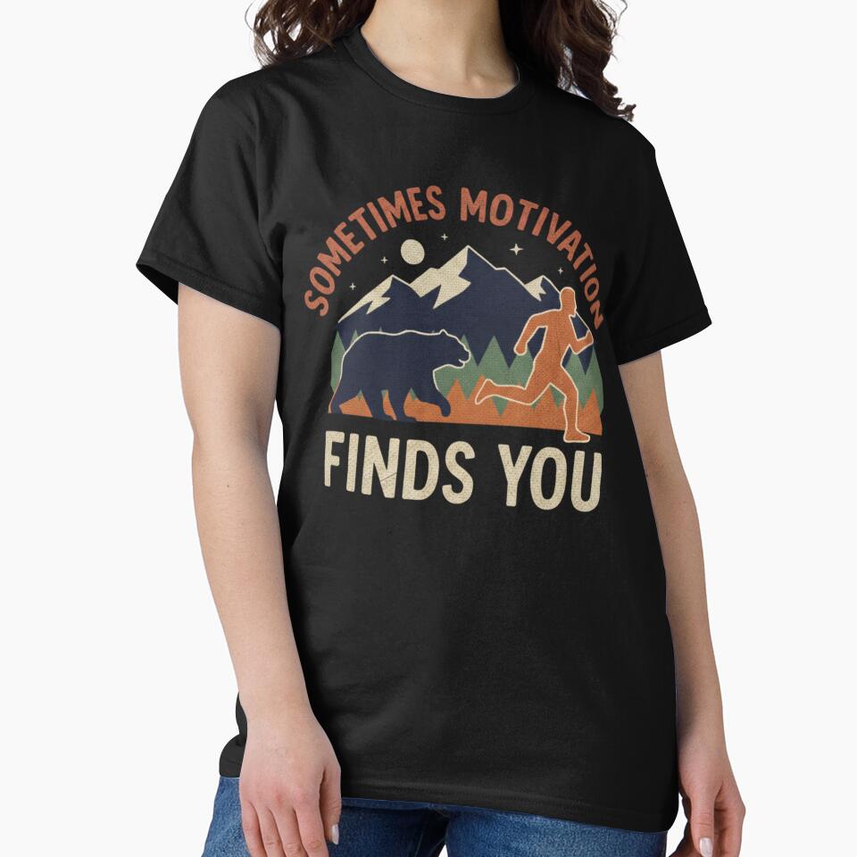 Sometimes Motivation Finds You Inspirational by Meryem Mamouni T-Shirts, Hoodie, Sweatshirt | BlankRebels.com (Image 2)