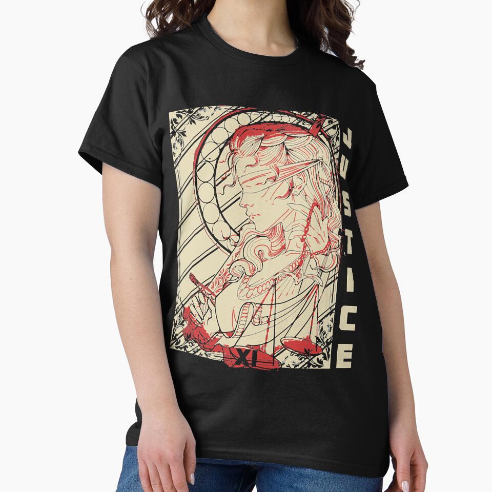 Tarot card Justice by Messan19 T-Shirts, Hoodie, Sweatshirt | BlankRebels.com (Image 2)