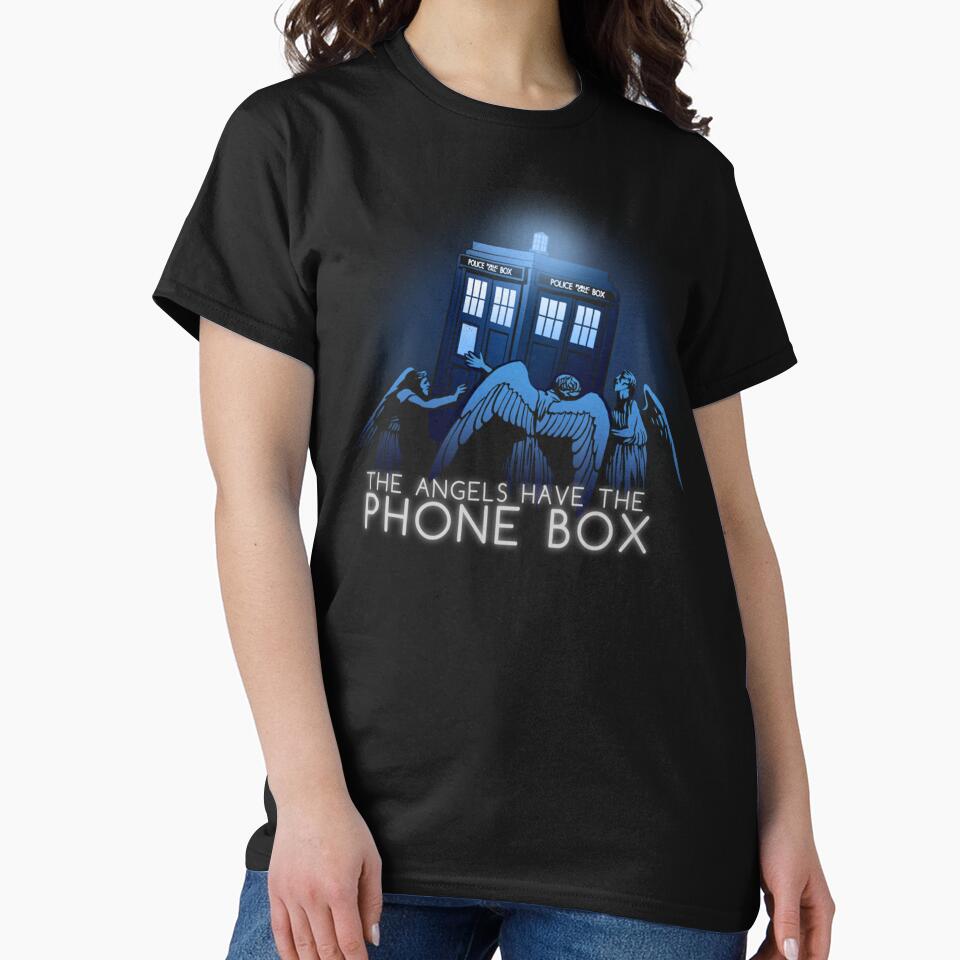 The Angels Have the Phone Box by EveryHueDesi T-Shirts, Hoodie, Sweatshirt | BlankRebels.com (Image 2)