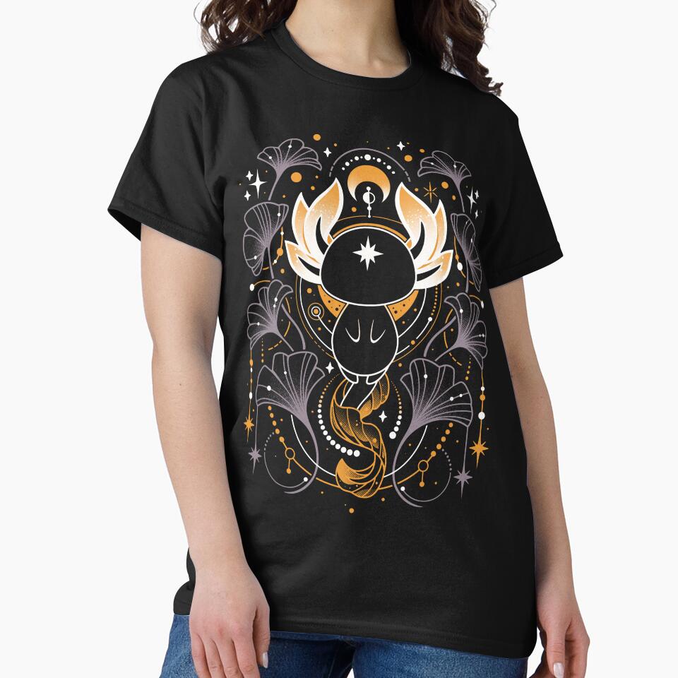 Astral Axolotl - Space Salamander by Snouleaf