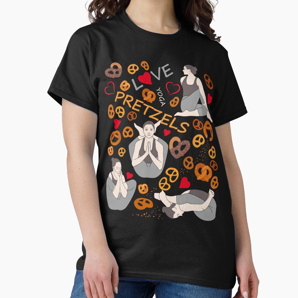 Love Yoga Pretzels T-Shirts, Hoodie, Sweatshirt
