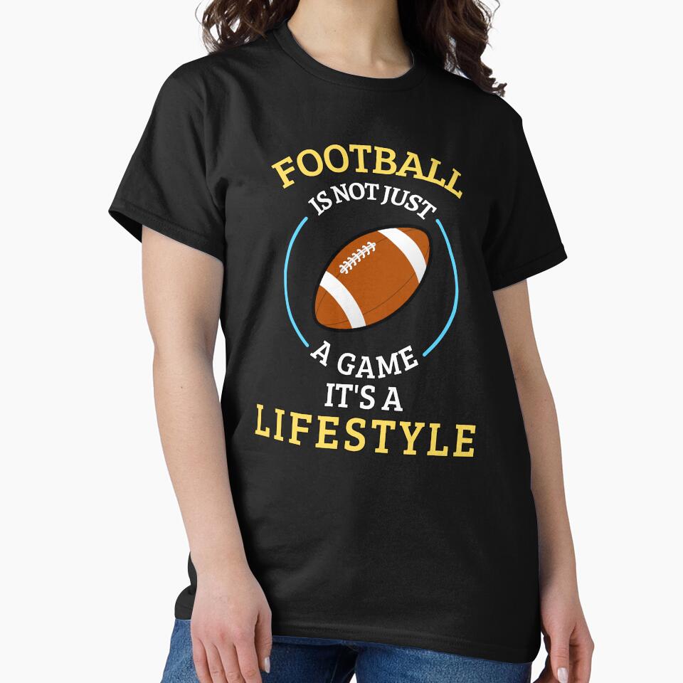 Football is not a game it's a lifestyle by annoying-shirts Hoodie, Sweatshirt | BlankRebels.com (Image 2)