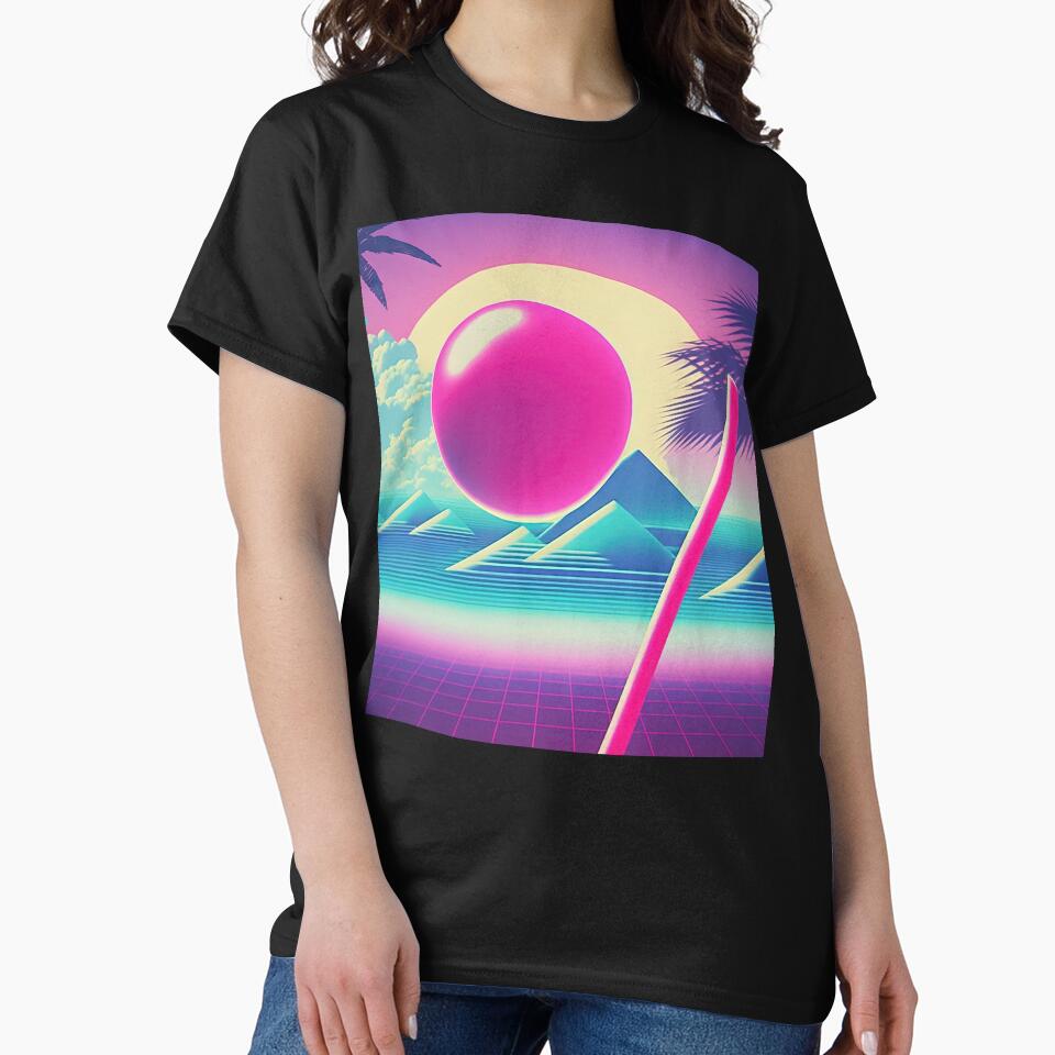 Nostalgic Futurism: A Vaporwave Quest to Reimagine the Past by Mullet Monkey T-Shirts, Hoodie, Sweatshirt (Image 2)