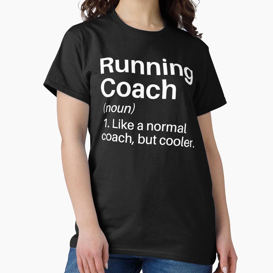Running Coach Funny Definition: Running Coach Gift - Running Athletic Instructor by Adexyl T-Shirts, Hoodie,... (Image 2)