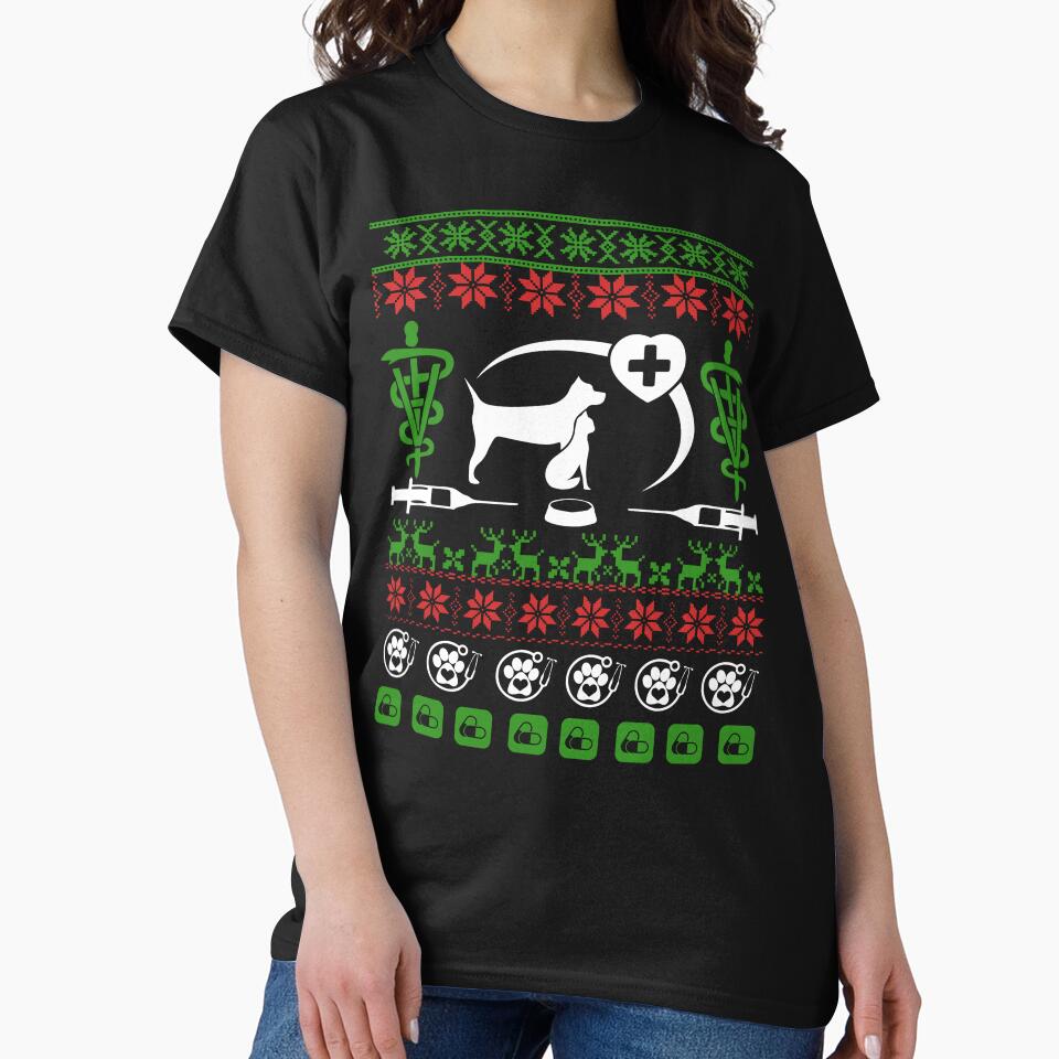 Vet Tech - Vet Tech Christmas by UnknownArtistt T-Shirts, Hoodie, Sweatshirt | BlankRebels.com (Image 2)