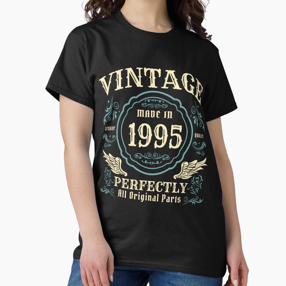 27 Years Old Awesome Since 1995 It's My 27th Birthday by CoolCreative T-Shirts, Hoodie, Sweatshirt (Image 2)