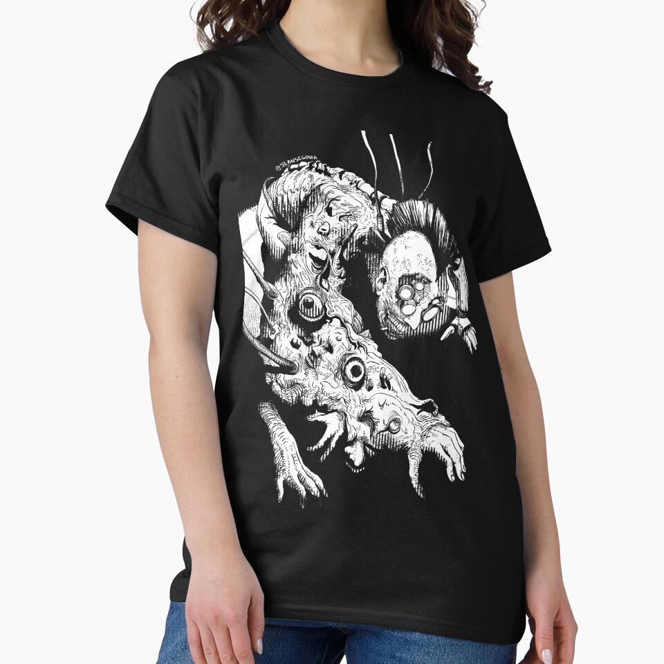 Cyber Punk original illustration by Jean Segovia Dark Horror Art T-Shirts, Hoodie, Sweatshirt | BlankRebels.com (Image 2)