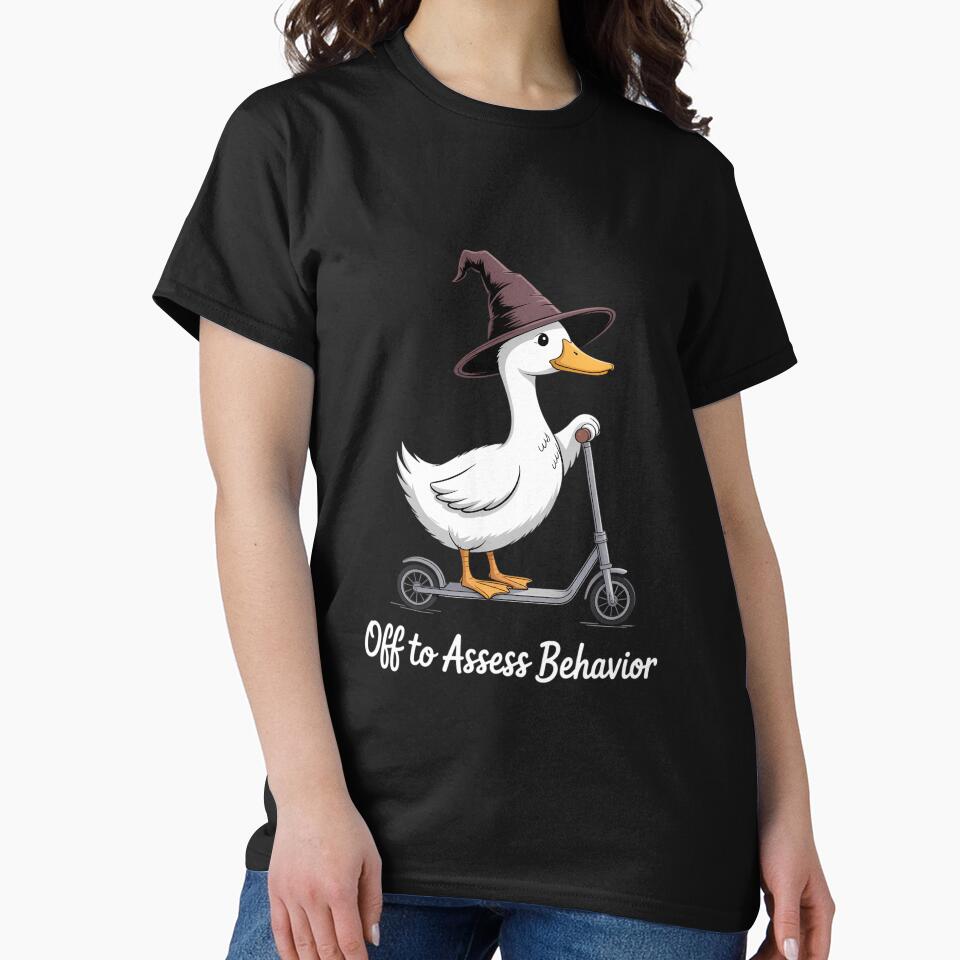 Behavior Funny Goose Behavior Therapist by lilensgavadur T-Shirts, Hoodie, Sweatshirt | BlankRebels.com (Image 2)