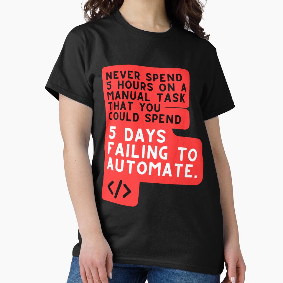 automate your life by gsterphoto T-Shirts, Hoodie, Sweatshirt | BlankRebels.com (Image 2)