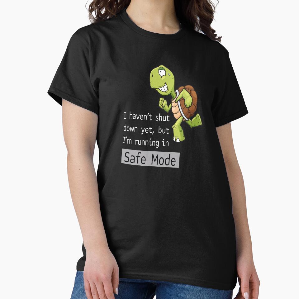 Running in Safe Mode. by UltraQuirky T-Shirts, Hoodie, Sweatshirt | BlankRebels.com (Image 2)