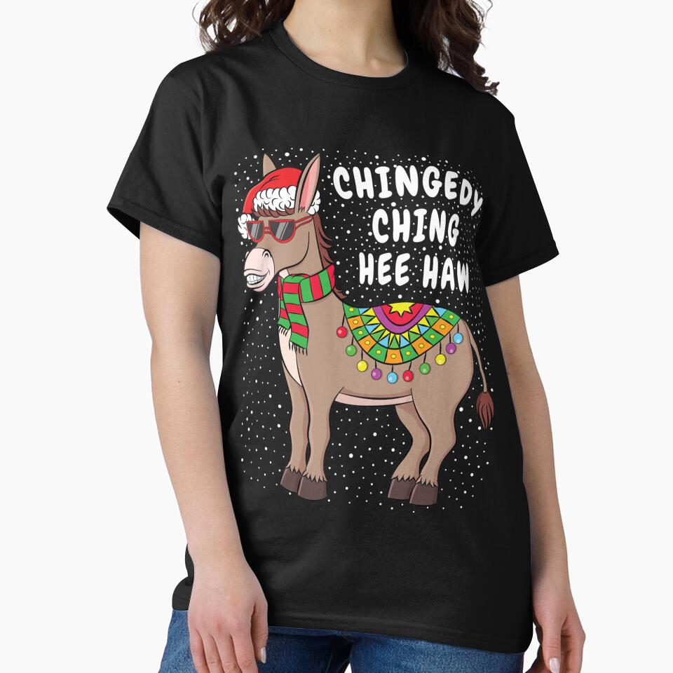 Christmas Donkey Sweater Funny American Italian Xmas Gift by QelaClayton T-Shirts, Hoodie, Sweatshirt (Image 2)