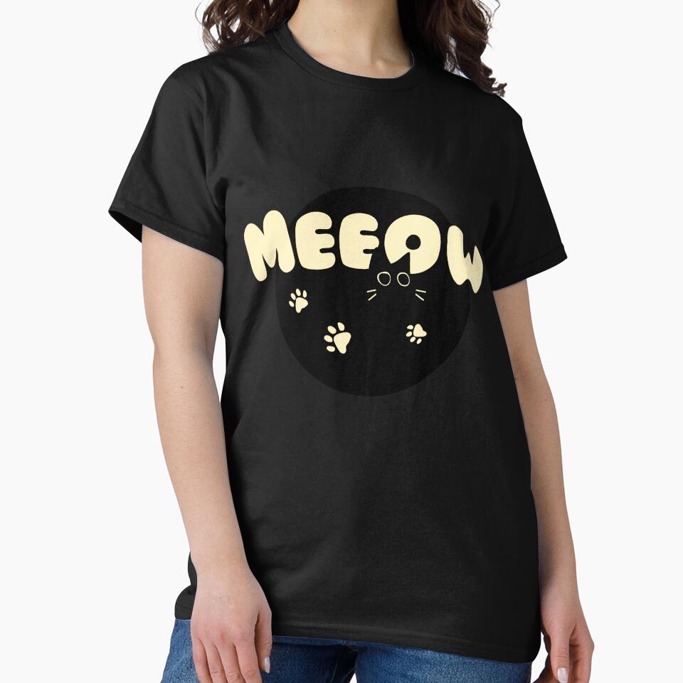 Kawaii Meow Cat Circle by RokaWorld T-Shirts, Hoodie, Sweatshirt | BlankRebels.com (Image 2)