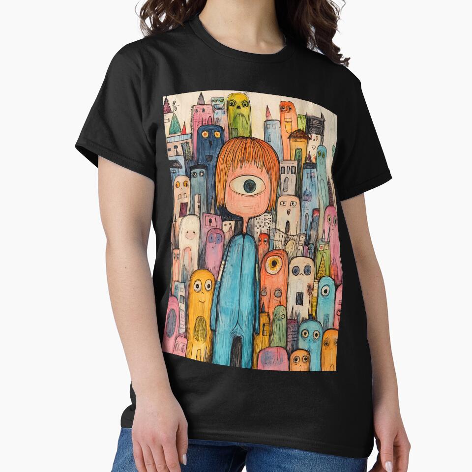 Doodle Art: Abstract Line Play by bapupa T-Shirts, Hoodie, Sweatshirt | BlankRebels.com (Image 2)