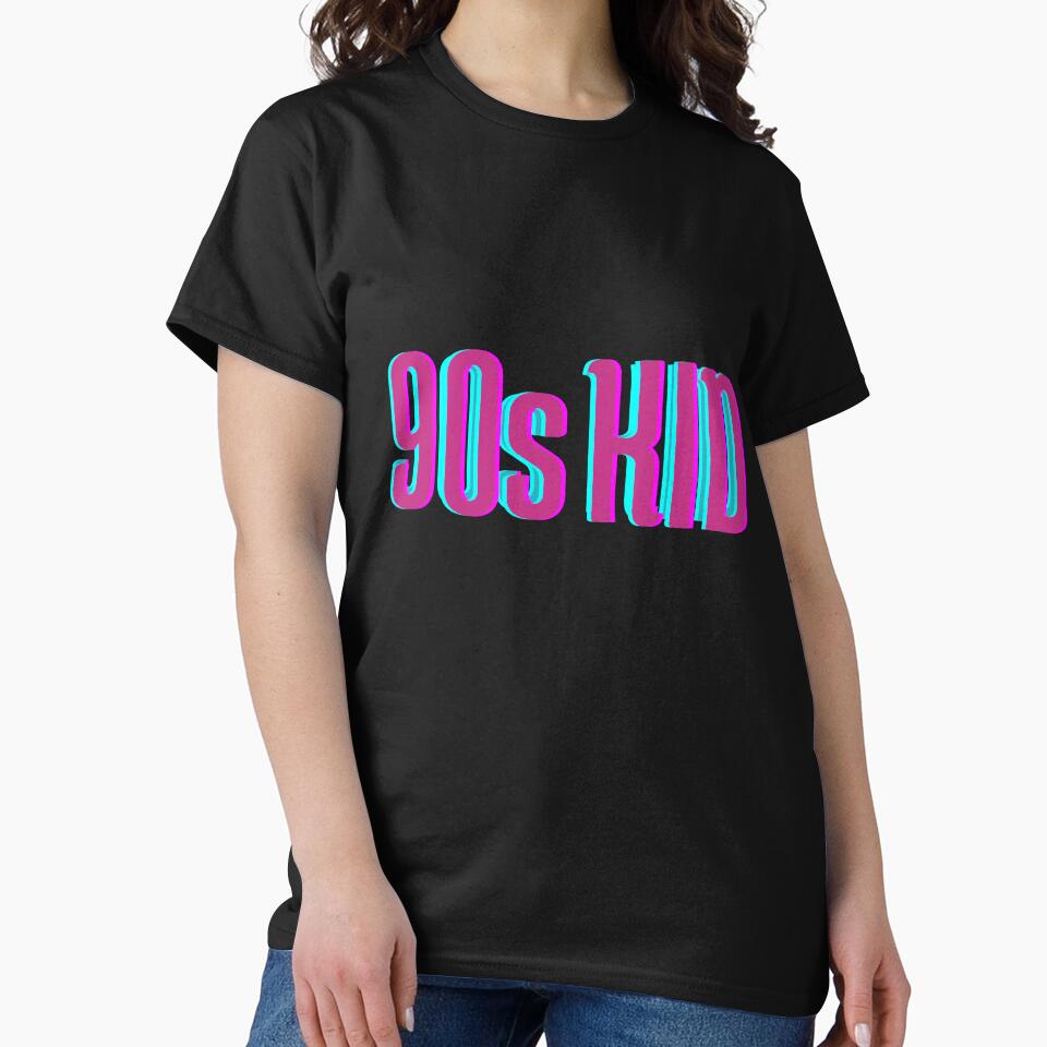 90s kid logo by philippp7 T-Shirts, Hoodie, Sweatshirt | BlankRebels.com (Image 2)