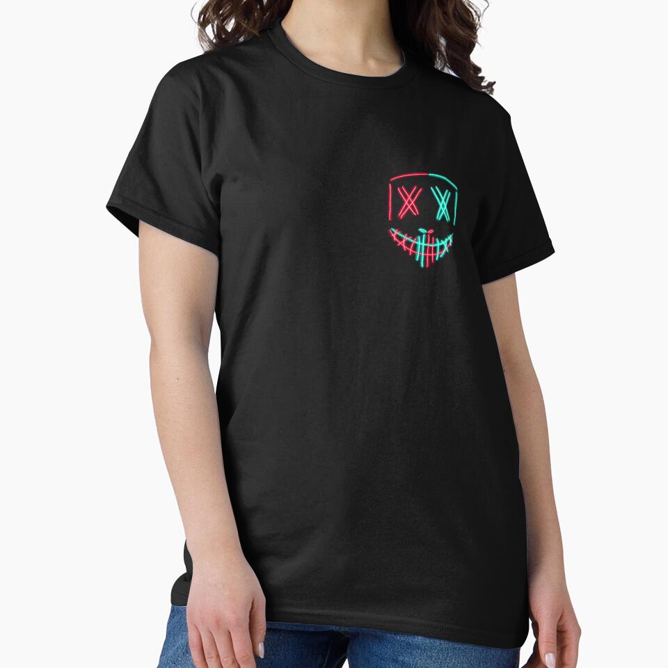 Neon Mask by WildLande T-Shirts, Hoodie, Sweatshirt | BlankRebels.com (Image 2)