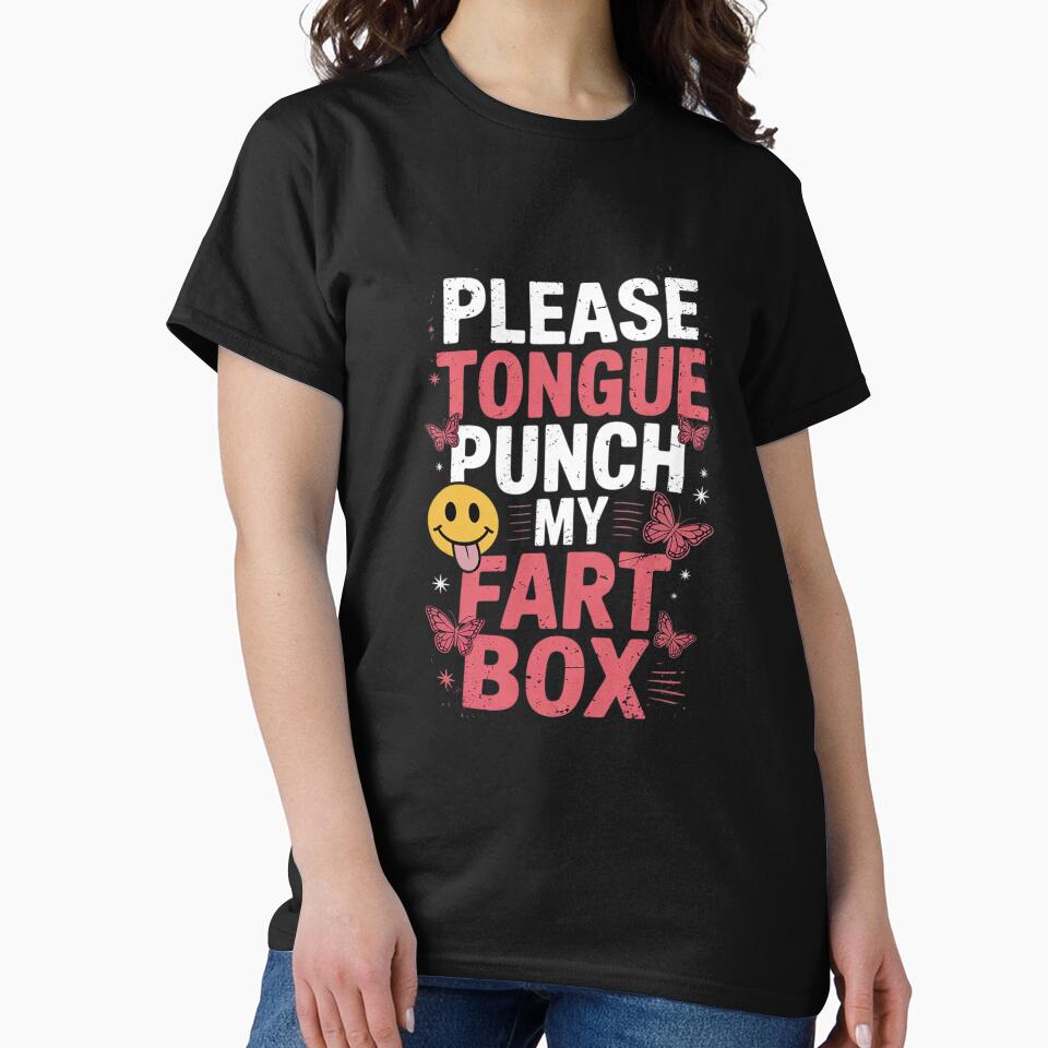 Inappropriate Please Tongue Punch Funny Cringe Men Women 13 by RsFilsingerArt