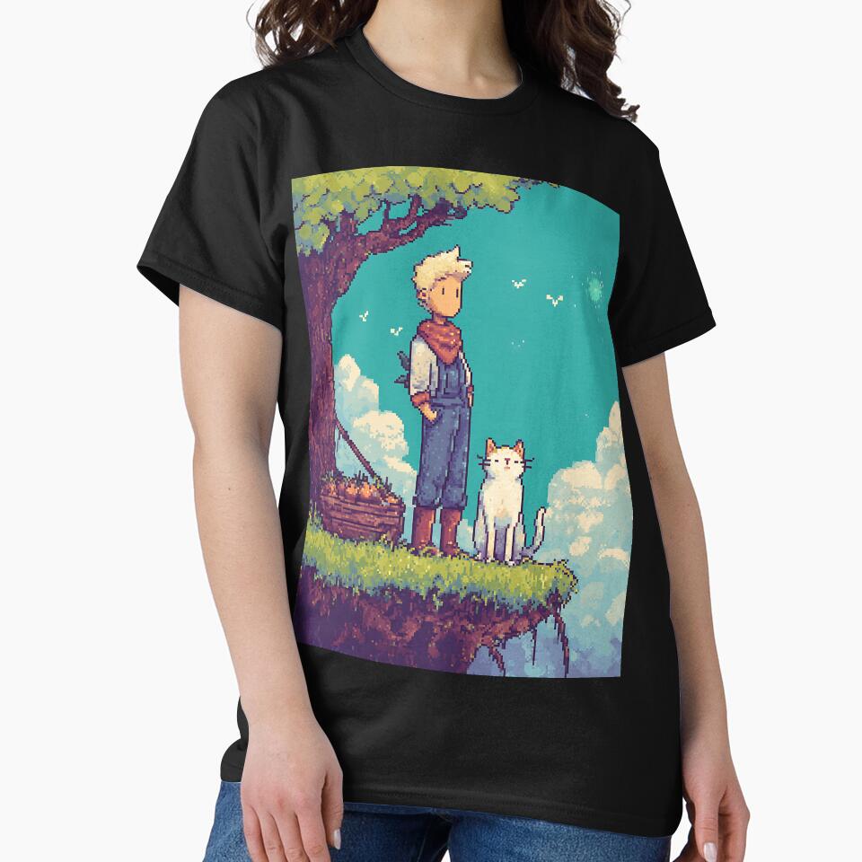 Vintage Retro Pixel Art by bapupa T-Shirts, Hoodie, Sweatshirt | BlankRebels.com (Image 2)