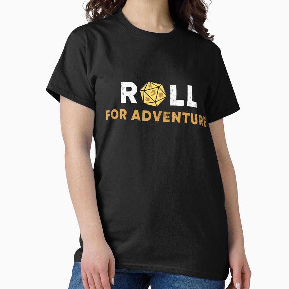 Roll for Adventure by Between Clouds T-Shirts, Hoodie, Sweatshirt | BlankRebels.com (Image 2)