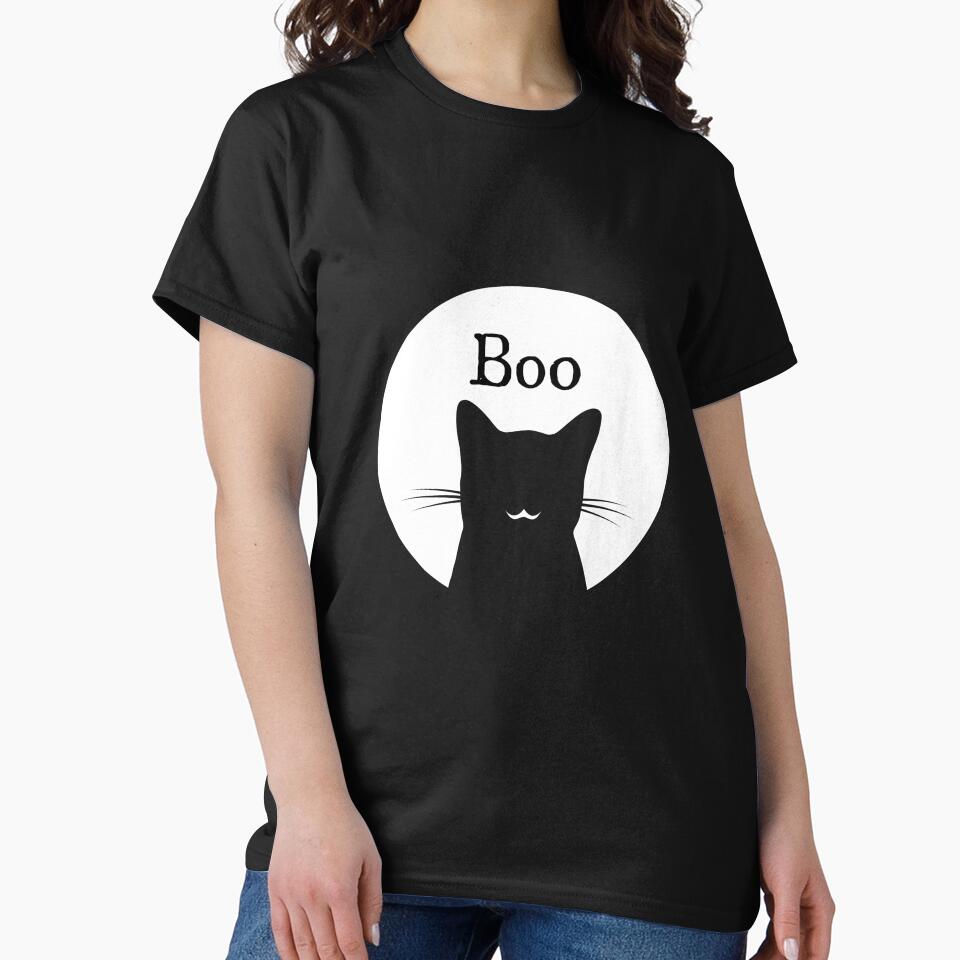 Halloween Cat Boo by JoeyGrace T-Shirts, Hoodie, Sweatshirt | BlankRebels.com (Image 2)