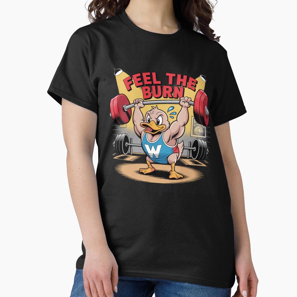Feel The Burn | T-Shirt by NicolasGlowArt Hoodie, Sweatshirt | BlankRebels.com (Image 2)