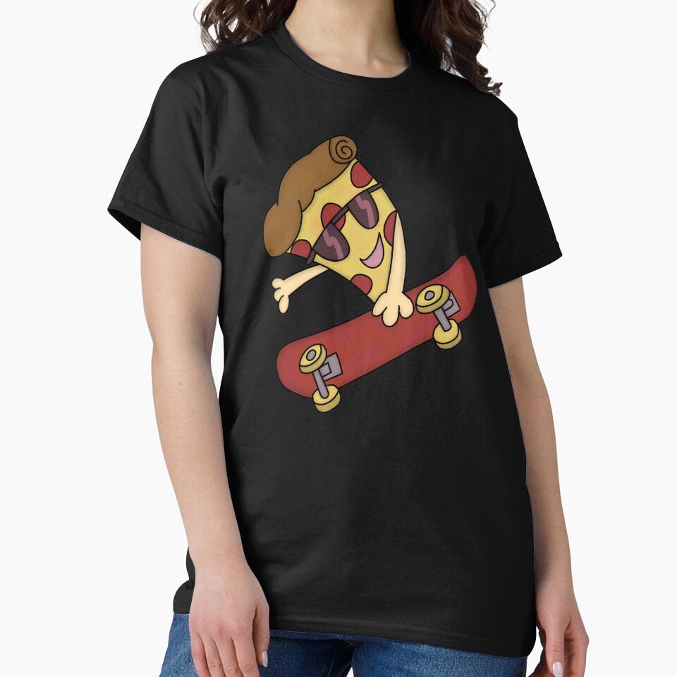 Pizza Skateboarder by palaco210 T-Shirts, Hoodie, Sweatshirt | BlankRebels.com (Image 2)