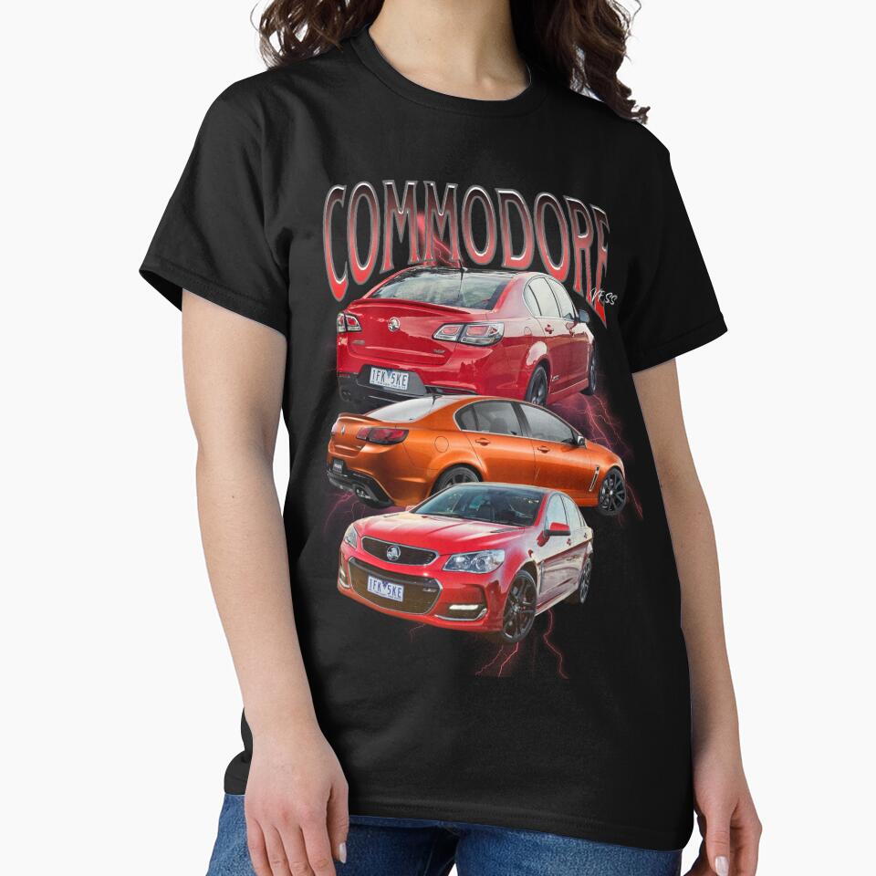 Holden VF Commodore SS Vintage Design by car-cartoons T-Shirts, Hoodie, Sweatshirt | BlankRebels.com (Image 2)