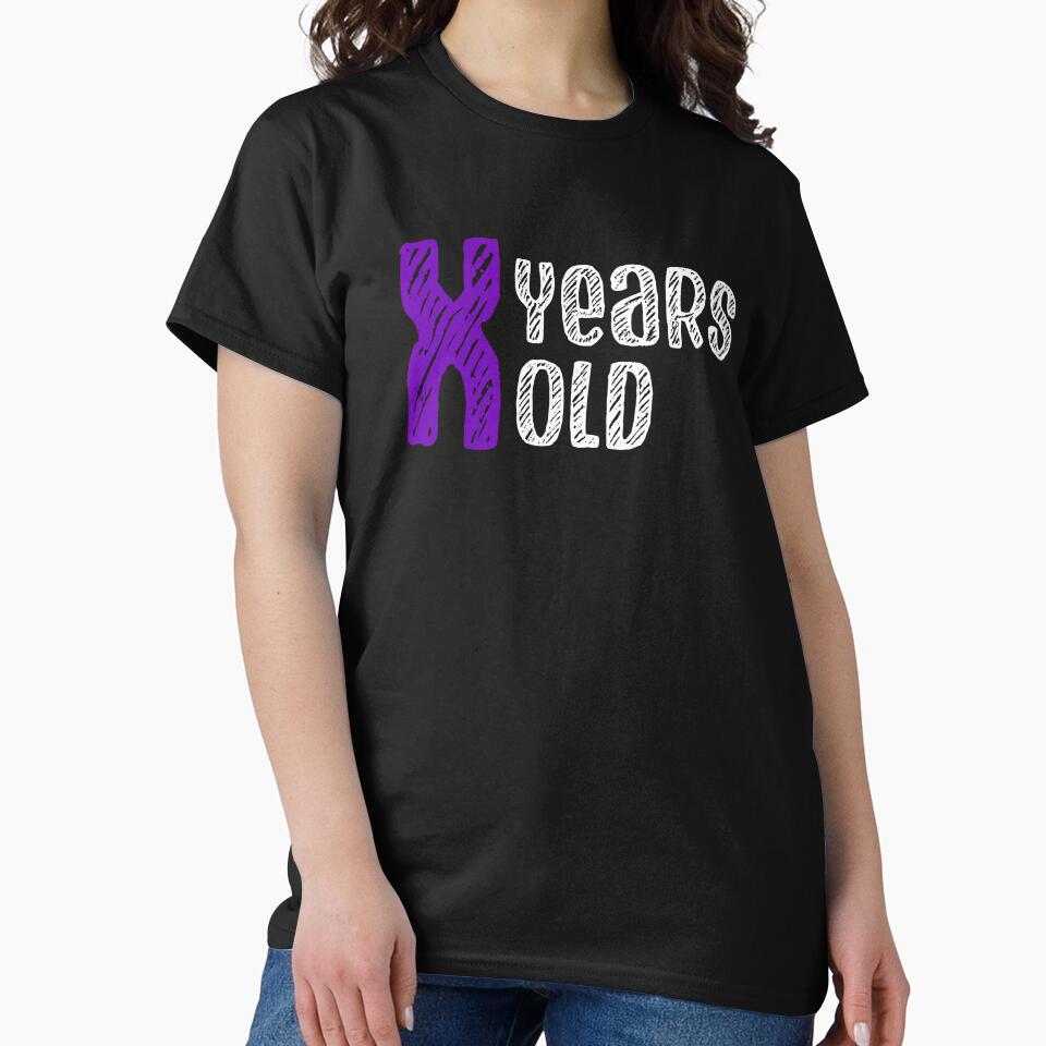 x years old by ggsThrift T-Shirts, Hoodie, Sweatshirt | BlankRebels.com (Image 2)