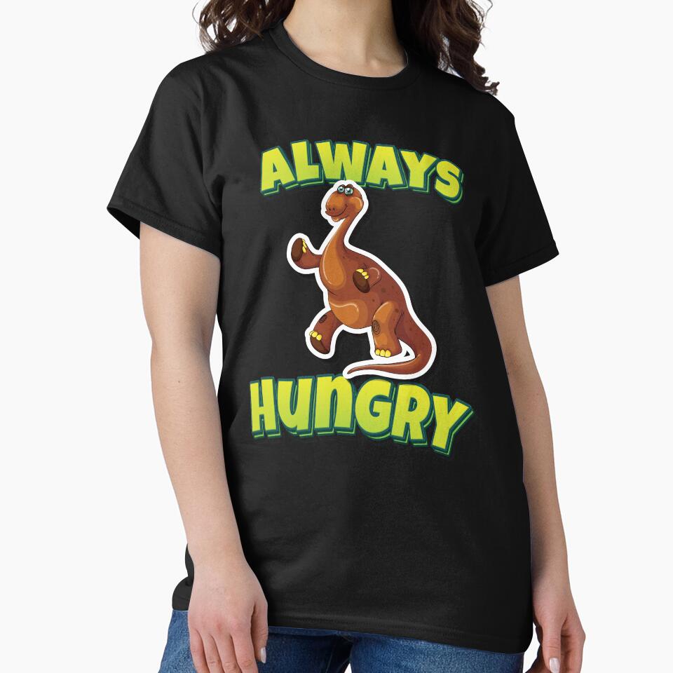 Always Hungry Mamenchisaurus Dinosaur by FiveNiches T-Shirts, Hoodie, Sweatshirt | BlankRebels.com (Image 2)