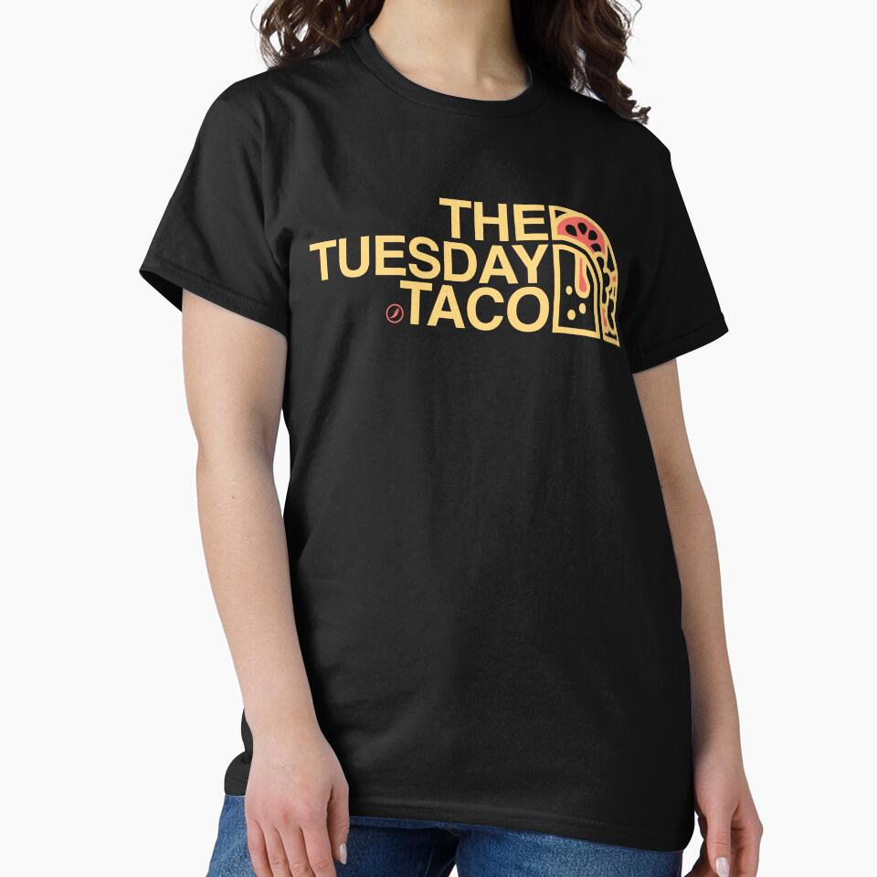 The Tuesday Taco, Tacos, Taco Time, Mexican Food by therocketman T-Shirts, Hoodie, Sweatshirt | BlankRebels.com (Image 2)