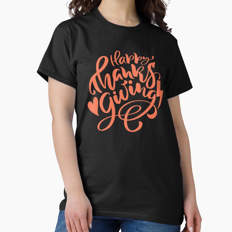 happy thanksgiving by ronaldsonou T-Shirts, Hoodie, Sweatshirt | BlankRebels.com (Image 2)