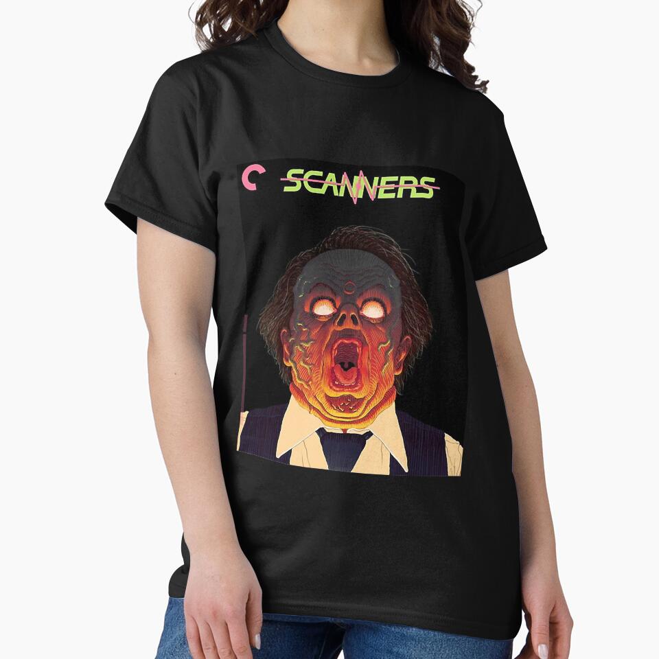 Scanners plasderaesss Halloween Horror movie scifi film by ScannersTuyenHo T-Shirts, Hoodie, Sweatshirt (Image 2)