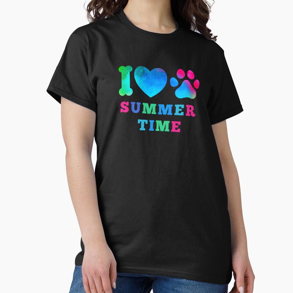 Summer Time Summer Loving Colorful Dog Gifts by Norstyle T-Shirts, Hoodie, Sweatshirt | BlankRebels.com (Image 2)