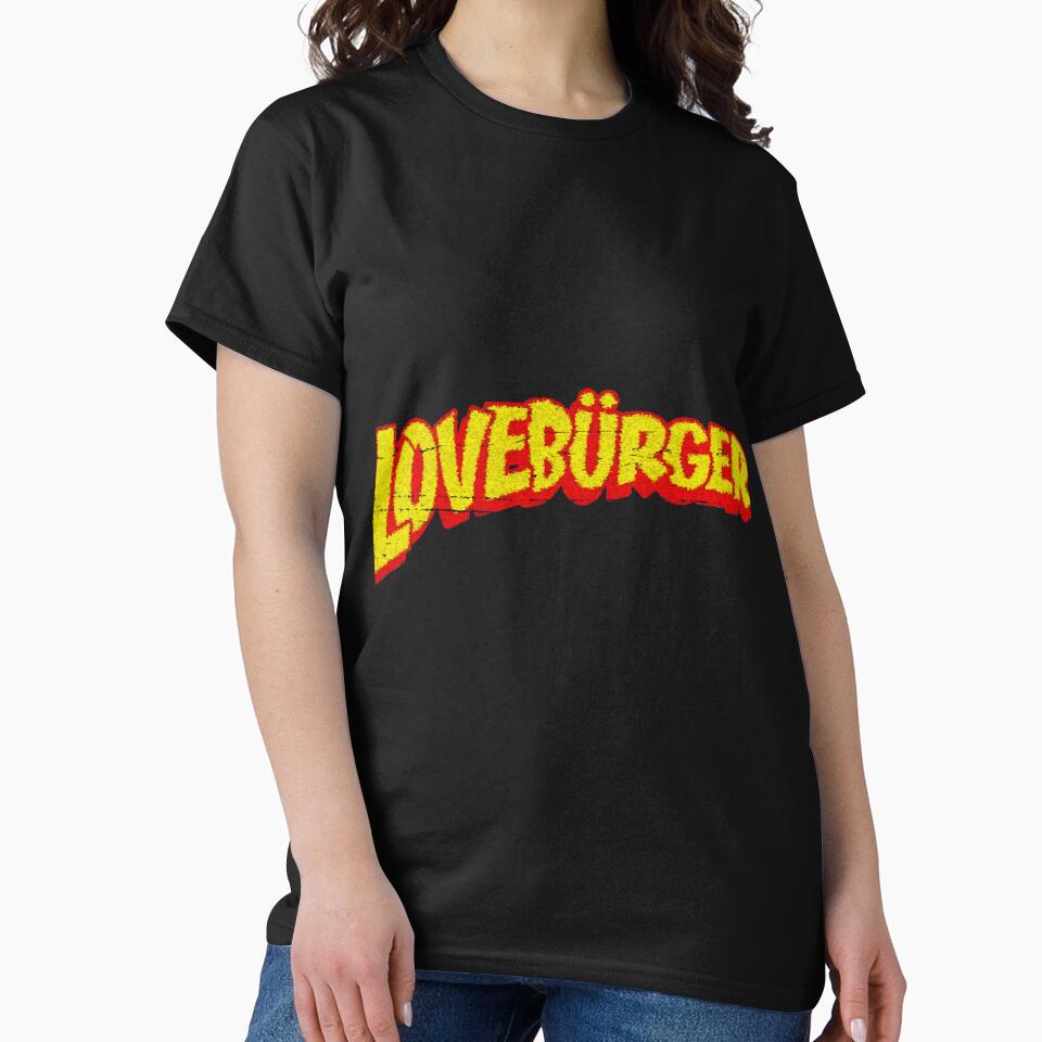 Loveburger - Vintage by DarkoTalsky45 T-Shirts, Hoodie, Sweatshirt | BlankRebels.com (Image 2)