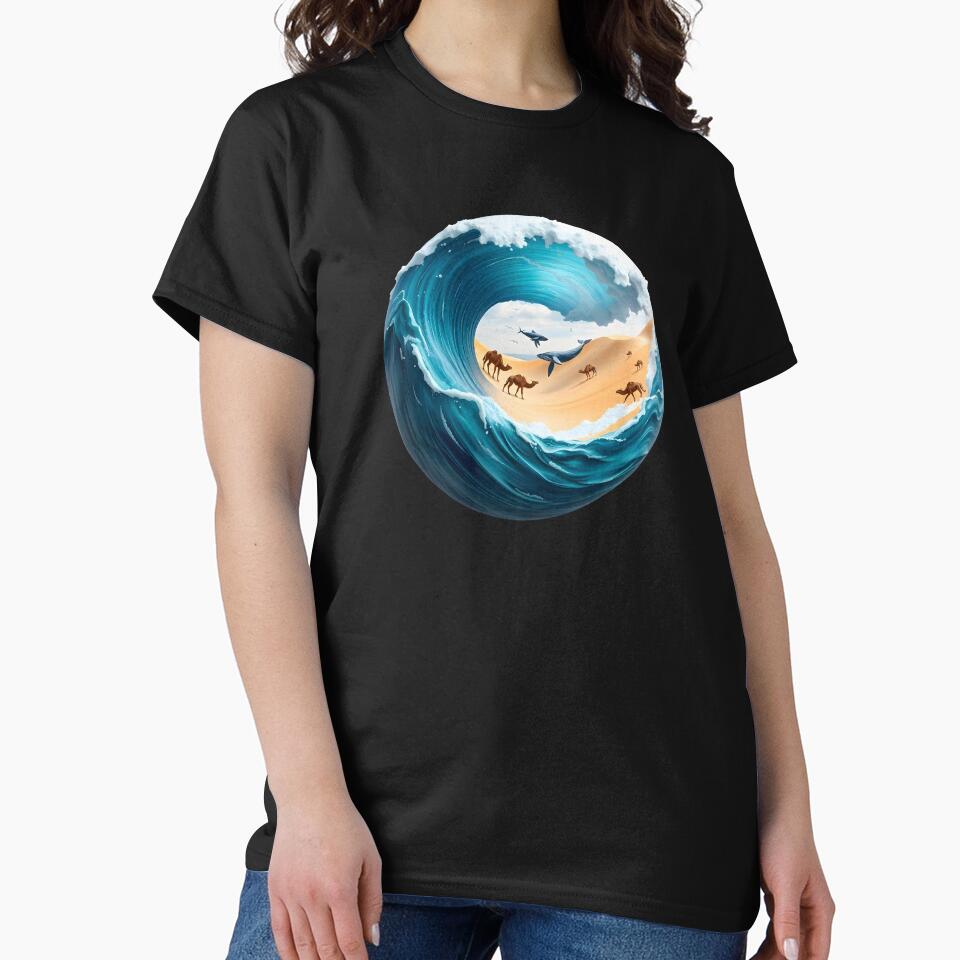 Ocean & Dessert by inkadventure T-Shirts, Hoodie, Sweatshirt | BlankRebels.com (Image 2)