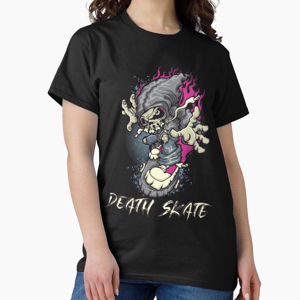 Death Skate by voris T-Shirts, Hoodie, Sweatshirt | BlankRebels.com (Image 2)