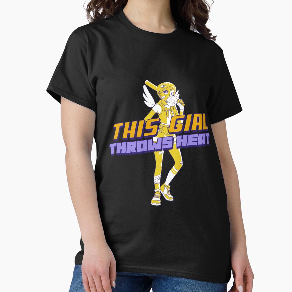 This Girl Throws Heat by S Diaz T-Shirts, Hoodie, Sweatshirt | BlankRebels.com (Image 2)