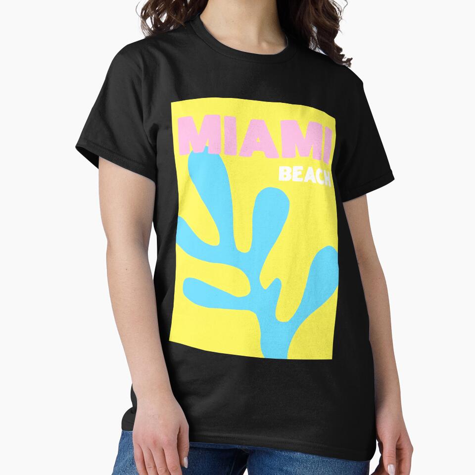 Vintage Miami Beach by MasenRin T-Shirts, Hoodie, Sweatshirt | BlankRebels.com (Image 2)