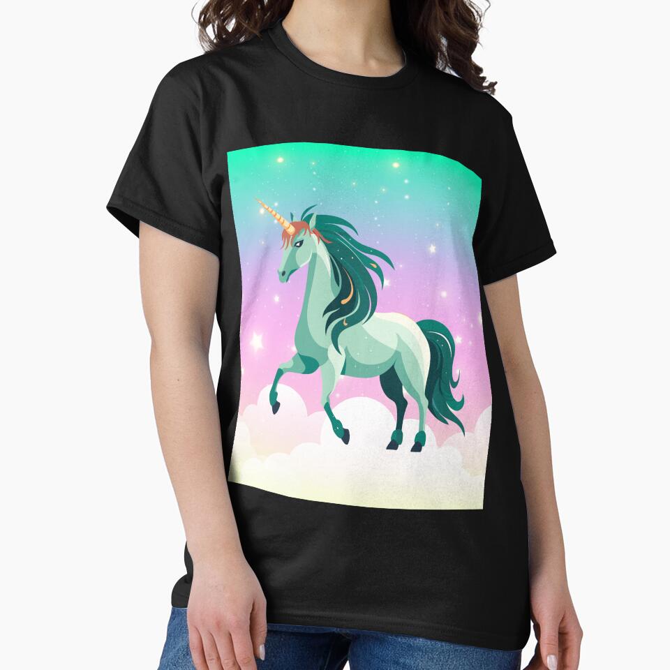 UNICORN GRAPHIC MINTACORN 2 DESIGN by OnlineTshirtMan T-Shirts, Hoodie, Sweatshirt | BlankRebels.com (Image 2)