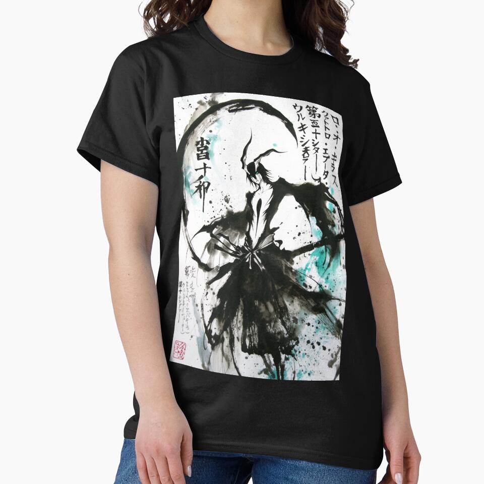 Ulquiorra Sumi-e by AnimeArsenalPrints T-Shirts, Hoodie, Sweatshirt | BlankRebels.com (Image 2)