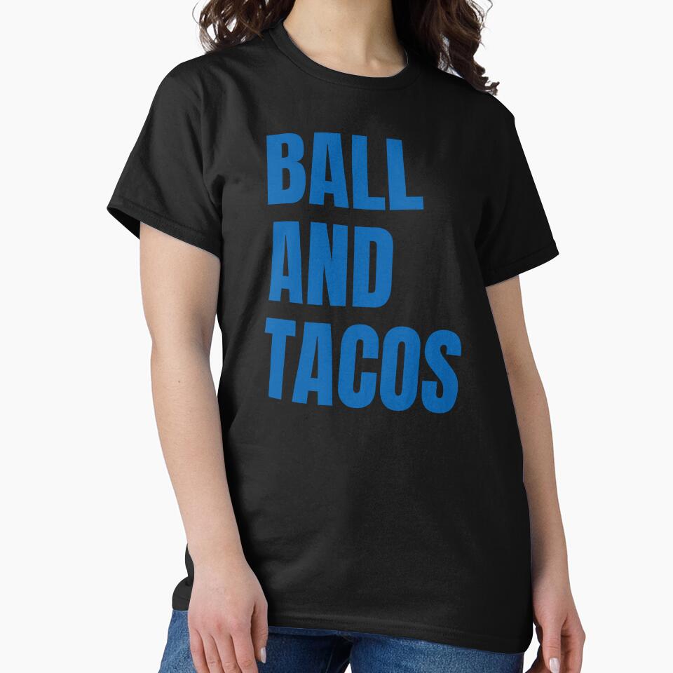 Ball and tacos design, basketball favorite things by Hoops Laundry T-Shirts, Hoodie, Sweatshirt | BlankRebels.com (Image 2)