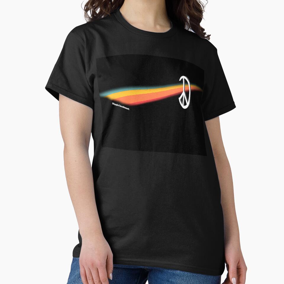hippie loveheart and space by customlife T-Shirts, Hoodie, Sweatshirt | BlankRebels.com (Image 2)