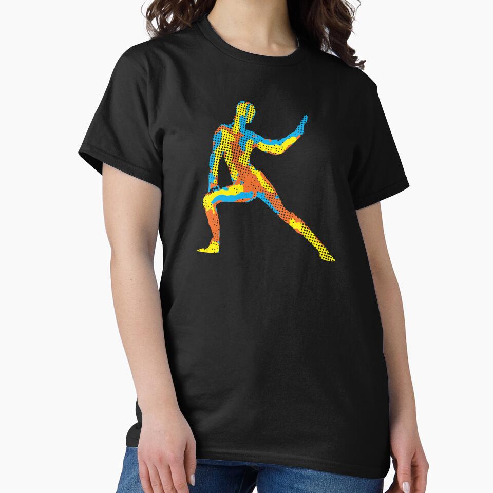 Yoga Pose Modern Colorful T-Shirts, Hoodie, Sweatshirt
