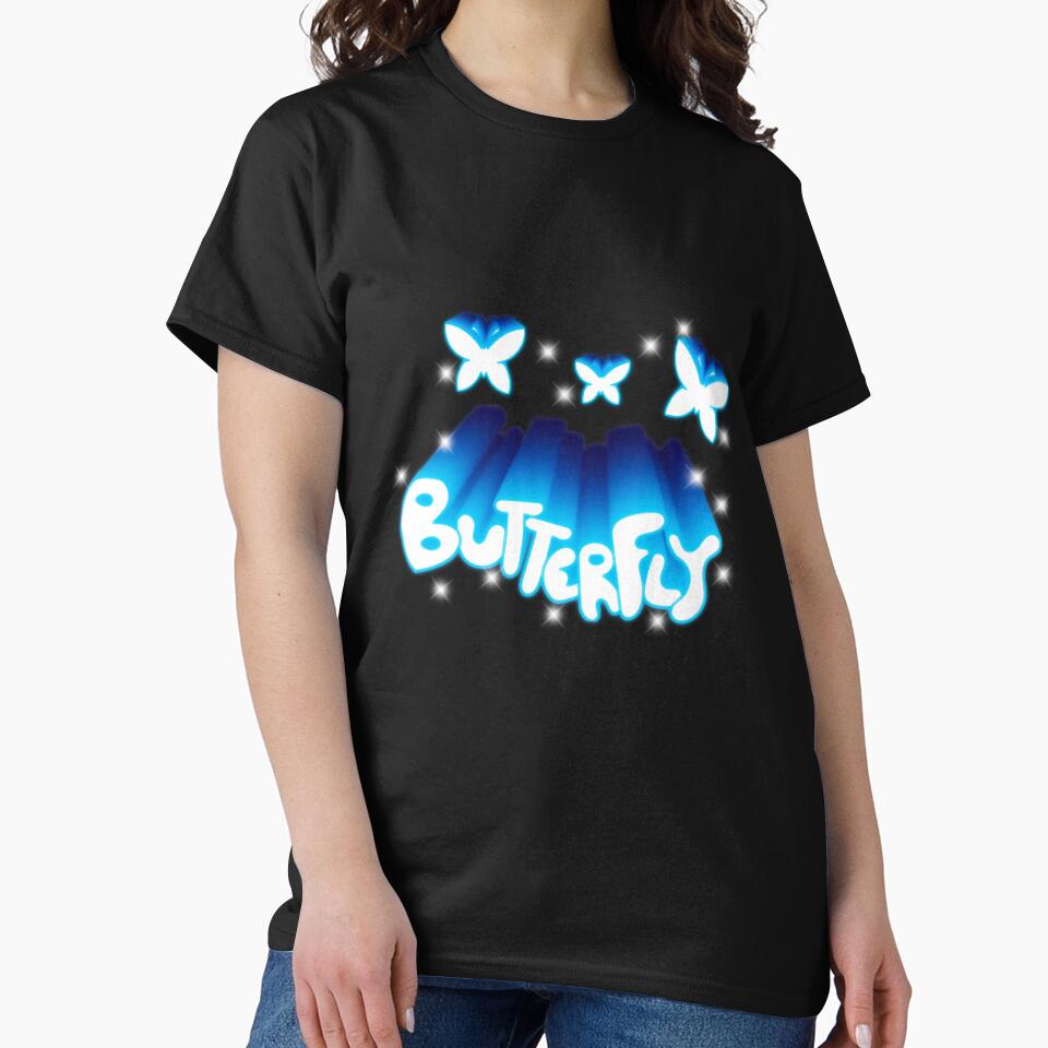 Butterfly - Cool Text by DWZ Design T-Shirts, Hoodie, Sweatshirt | BlankRebels.com (Image 2)