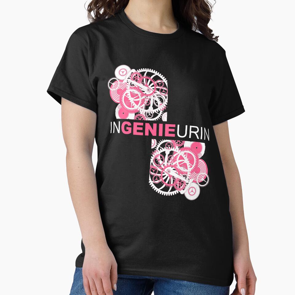 but clearly women are engineers and geniuses! A cool gift for an engineer by Jelisandie T-Shirts, Hoodie,... (Image 2)